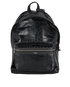 Crocodile-Embossed City Backpack, front view